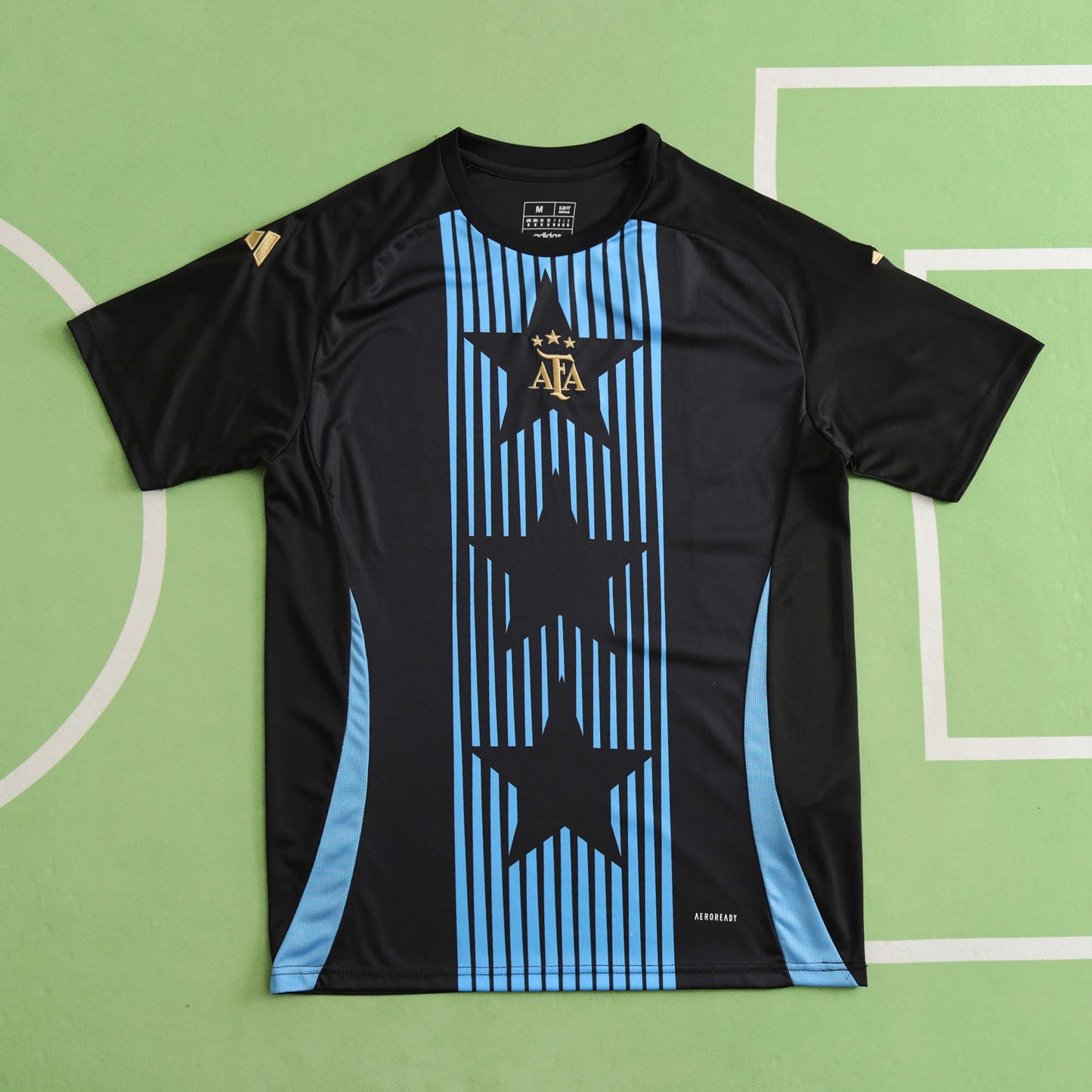 2024 season Argentina Black training suit Fan version