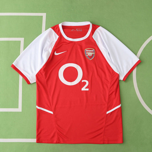 0204 season Arsenal F.C. home retro Fan version