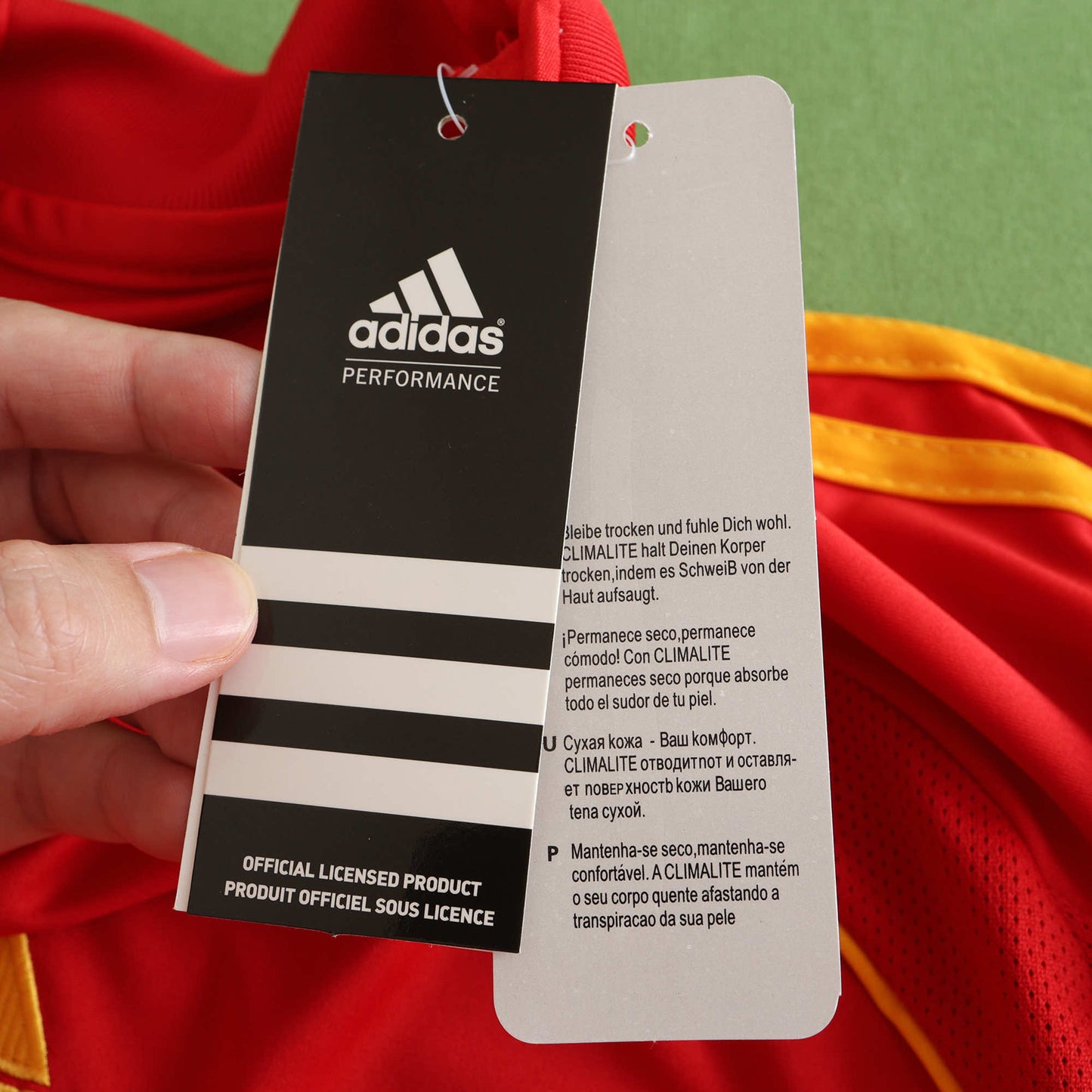 2008 season Spain home retro Fan version