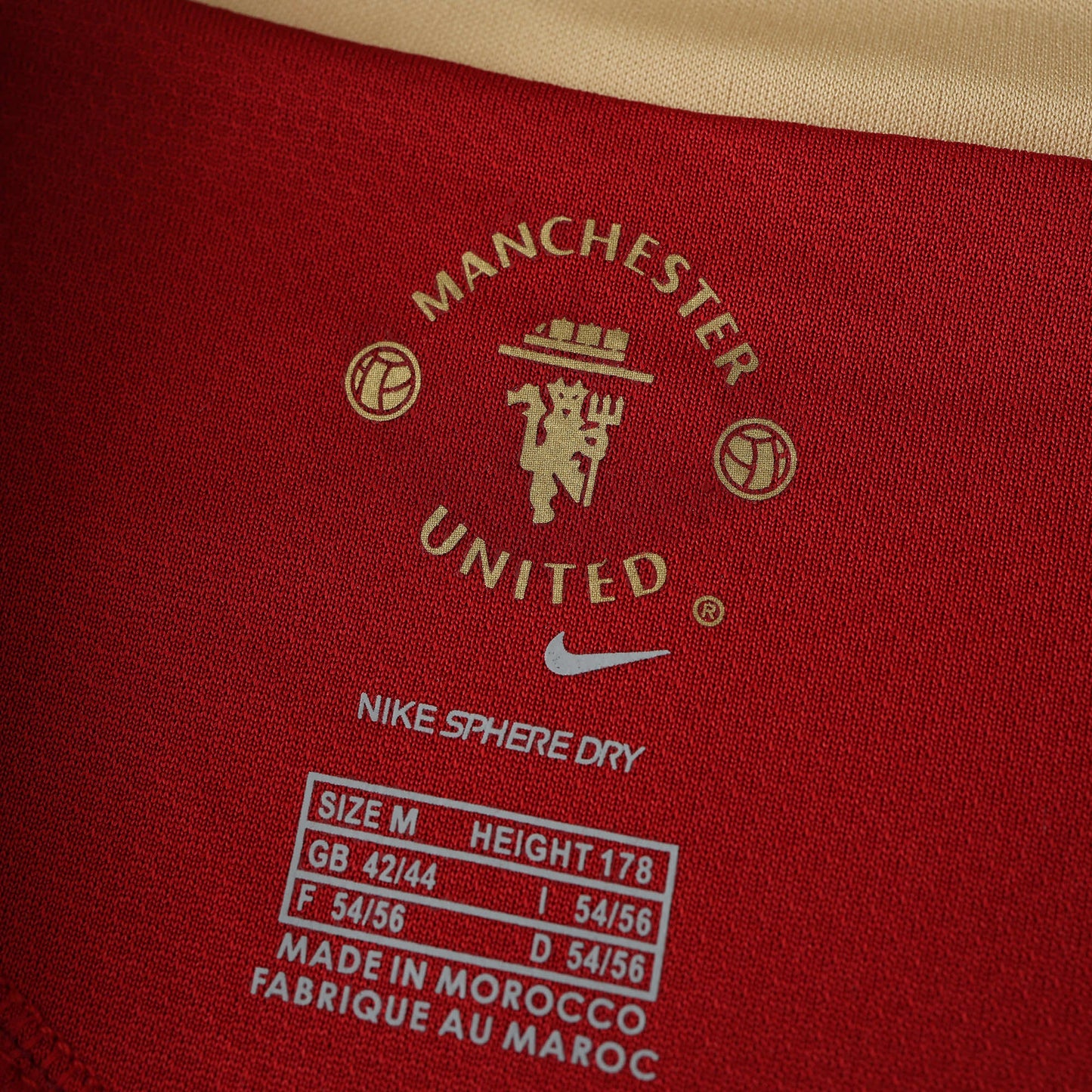 0607 season Manchester United F.C. home retro Fan version