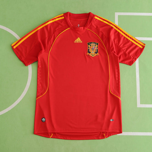 2008 season Spain home retro Fan version