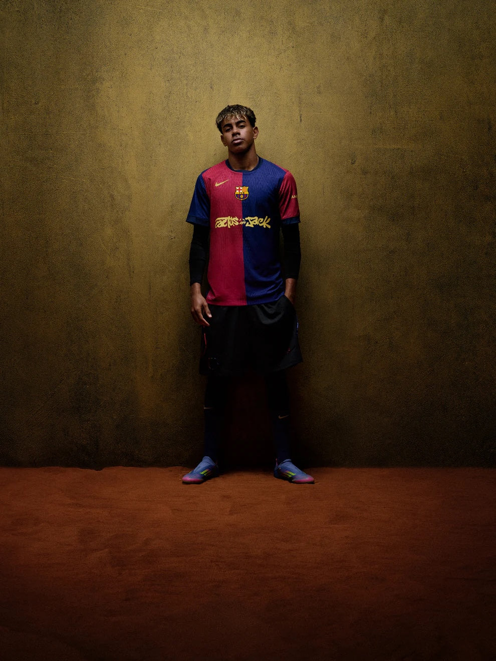 LIMITED EDITION FC BARCELONA X TRAVIS SCOTT jersey. FC Barcelona 24/25 Men’s Kit