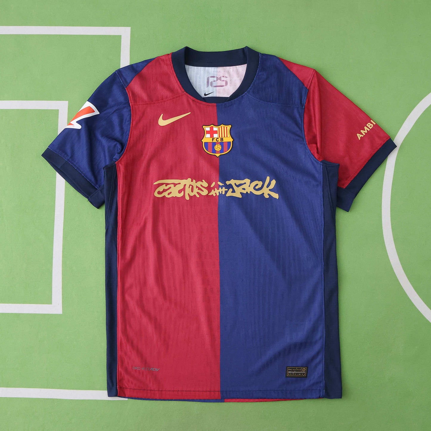 LIMITED EDITION FC BARCELONA X TRAVIS SCOTT jersey. FC Barcelona 24/25 Men’s Kit